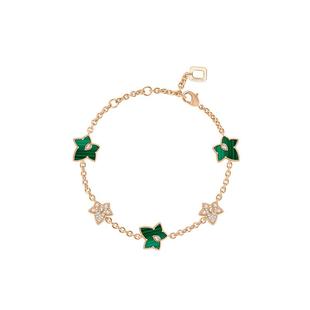 【自营】LolaRose罗拉玫瑰 常青藤红色手链女爆款圣诞元旦礼物