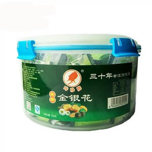 包邮家庭装时珍青果金银花润喉宝木糖醇片728克咽喉糖蒲公英薄荷