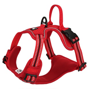 Alloydog遛狗狗牵引绳胸背带大中小型犬工字型背心式宠物外出用品