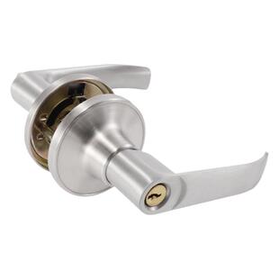 三杆球形门锁卫生间房门卧室门把手铝合金门锁室内外不锈钢执手锁