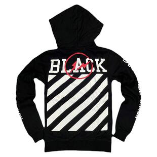 章自豪 OFF White OW Fragment 藤原浩闪电联名卫衣 帽衫 套头衫