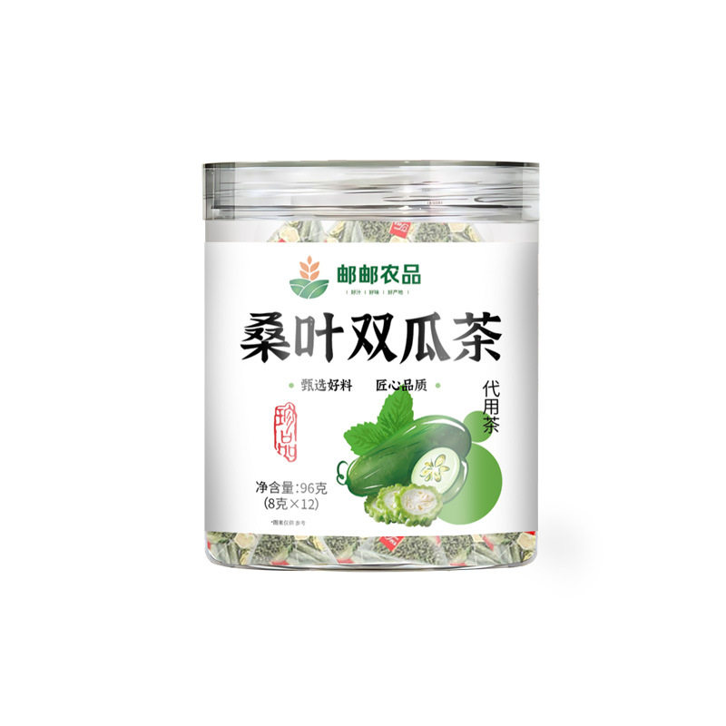 桑叶双瓜茶罐装官方正品