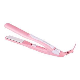 Vivid&Vogue唯戈短中长发拉直内扣负离子护发直卷两用直发器夹板
