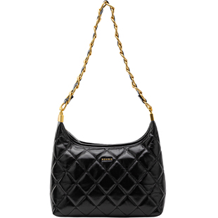 HONGU/红谷秋冬新款菱格链条包女百搭大容量上班通勤托特包单肩包