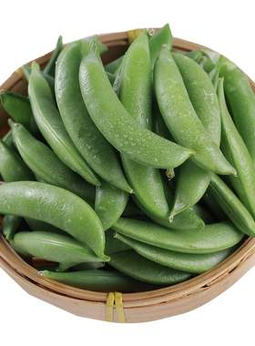 云南新鲜甜豆豌豆蔬菜荷兰豆带壳