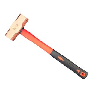 防爆紫铜八角锤铜榔头紫铜锤子大锤小铜锤木柄红铜锤纯铜手锤包邮