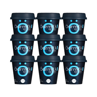 【关晓彤推荐】Oarmilk吾岛希腊酸奶0脂无蔗糖高蛋白12杯低温酸奶