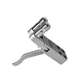 夹弹器猫头鹰弹弓户外联动散放器精密一体式夹弹器不锈钢弹弓配件