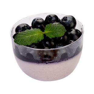 慕斯杯布丁杯木糠果冻杯冰淇淋杯塑料PS一次性杯子带盖圆形透明