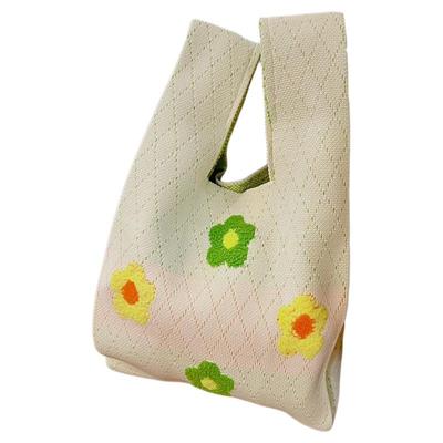 2026新托特包小水桶包tb礼盒手提袋针织大容量伴手礼手提袋女包包