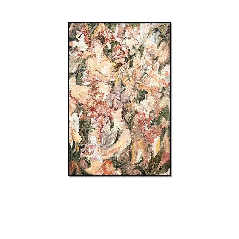 现代简约新款砂岩肌理挂画高档客厅装饰画酒店过道玄关背景墙壁画