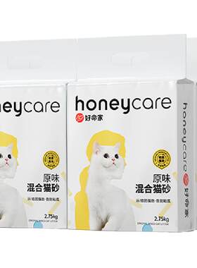 HONEYCARE结团猫砂2.75kg×6袋
