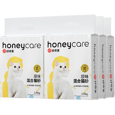 HONEYCARE结团猫砂2.75kg×6袋