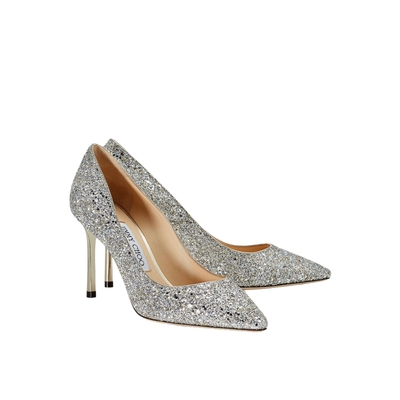 JIMMYCHOO/经典闪粉尖头高跟鞋