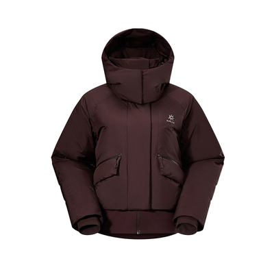 KAILAS凯乐石女款羽绒服短款650蓬鹅绒保暖防泼防风户外运动徒步