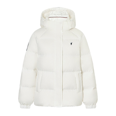 POLOWALK白色短款羽绒服冬季新款