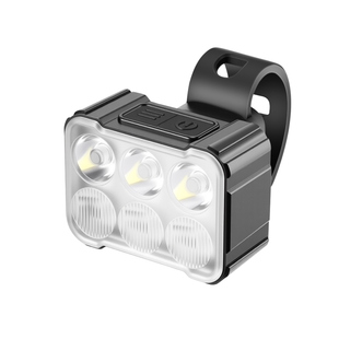 儿童自行车夜骑灯前灯尾灯夜行车灯骑行灯公路山地单车夜间照明灯