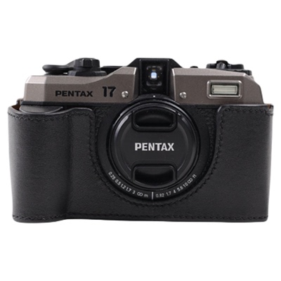 cam-in牛皮相机套宾得17保护套