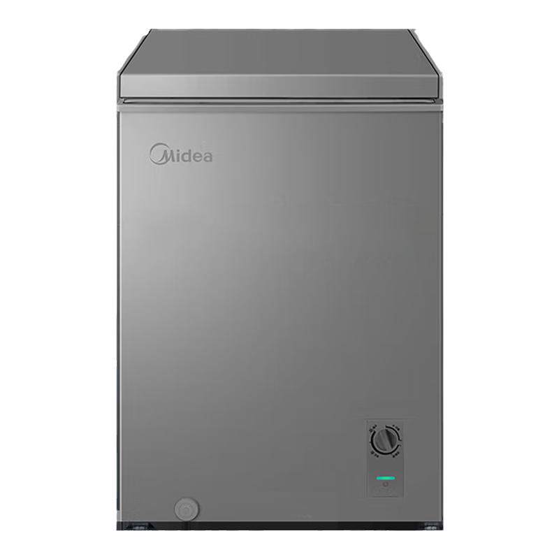 美的100/143/200升小冰柜家用冷冻冷藏小型冷柜商用一级减霜冰箱