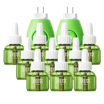 润本电热蚊香液无烟无香