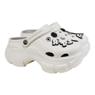 fed松糕底洞洞鞋春季新款女鞋海边沙滩鞋外出拖鞋女S0317-YAB805