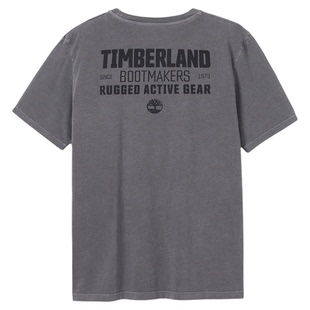 Timberland添柏岚官方男装短袖T恤春夏新款休闲舒适透气|A6NNF