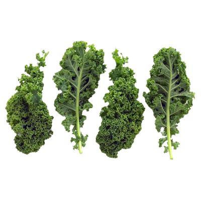 新鲜羽衣甘蓝蔬菜榨汁沙拉食材