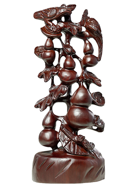 刺史非洲黑檀木五福临门