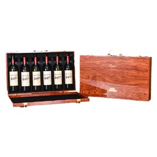 红酒包装礼盒六支装高档酒盒木盒6瓶装葡萄酒礼品盒空盒红酒箱子