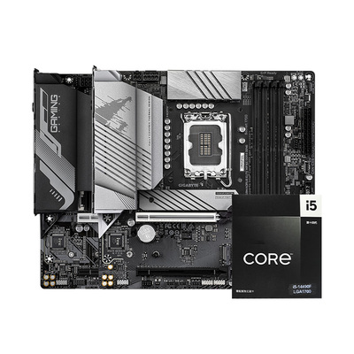 i5 14400F 14600KF 散片盒装 搭 技嘉 B760M小雕WiFi 主板CPU套装