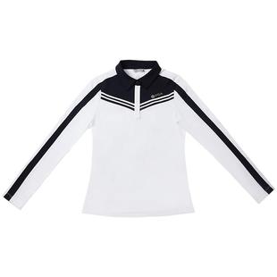 美国PGA春秋款高尔夫女装服装女长袖T恤弹力运动上衣赛事风