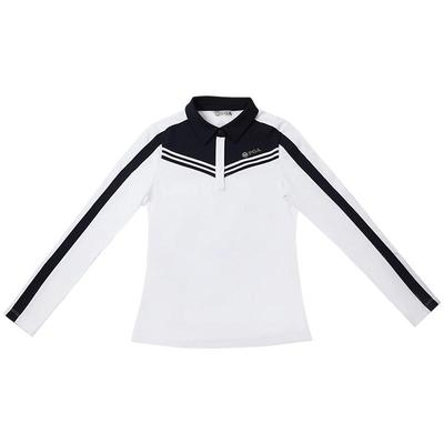 弹力舒适撞色设计高尔夫女装