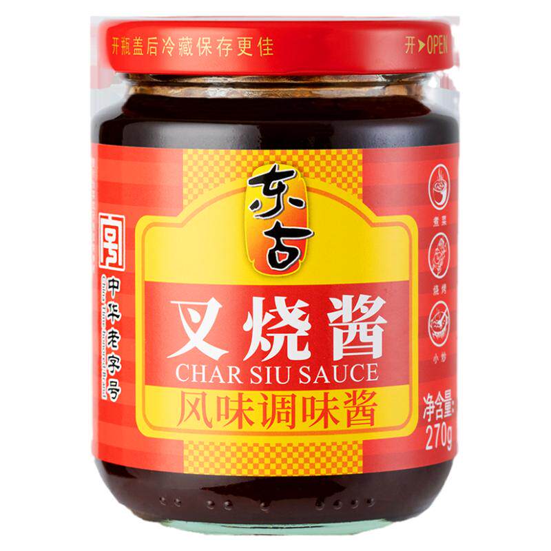 东古江门叉烧酱270*2瓶