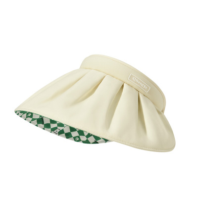 儿童防晒帽空顶贝壳帽大帽檐