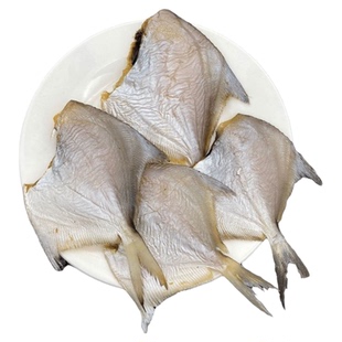 北海银鲳鱼干2斤渔民自晒白昌鱼干去头南仓鱼淡晒咸鱼干货海产品
