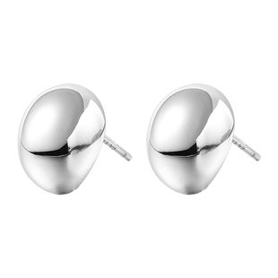 999足银耳钉女养耳洞2025年新款睡觉不用摘耳针耳环纯银银针耳饰