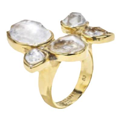 高级小众质感天然宝石戒指