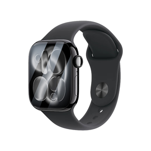 适用苹果手表保护膜iwatchS11秒贴膜S10贴膜新款applewatch软膜s9/s8/s7全屏贴se3版智能watchs水凝膜ultra3