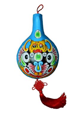 挂件脸谱送老外马勺脸谱非遗