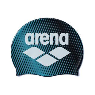 arena阿瑞娜高弹硅胶紧密贴合阻水护发游泳装备男女士通用游泳帽