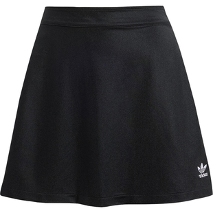 Adidas/阿迪达斯官方正品三叶草女士运动三条纹经典半身裙JD0281