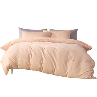 水星家纺60S长绒棉被套母婴A类水洗棉被罩纯棉被子套单件床上用品