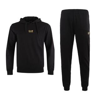 【自营】EMPORIO ARMANI/阿玛尼男士EA7连帽休闲卫衣卫裤运动套装
