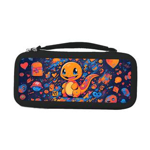 任天堂switch主机收纳包oled保护壳硬盒便携式手提皮卡丘新款电玩