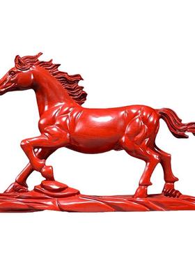 【实木雕刻】客厅马实木