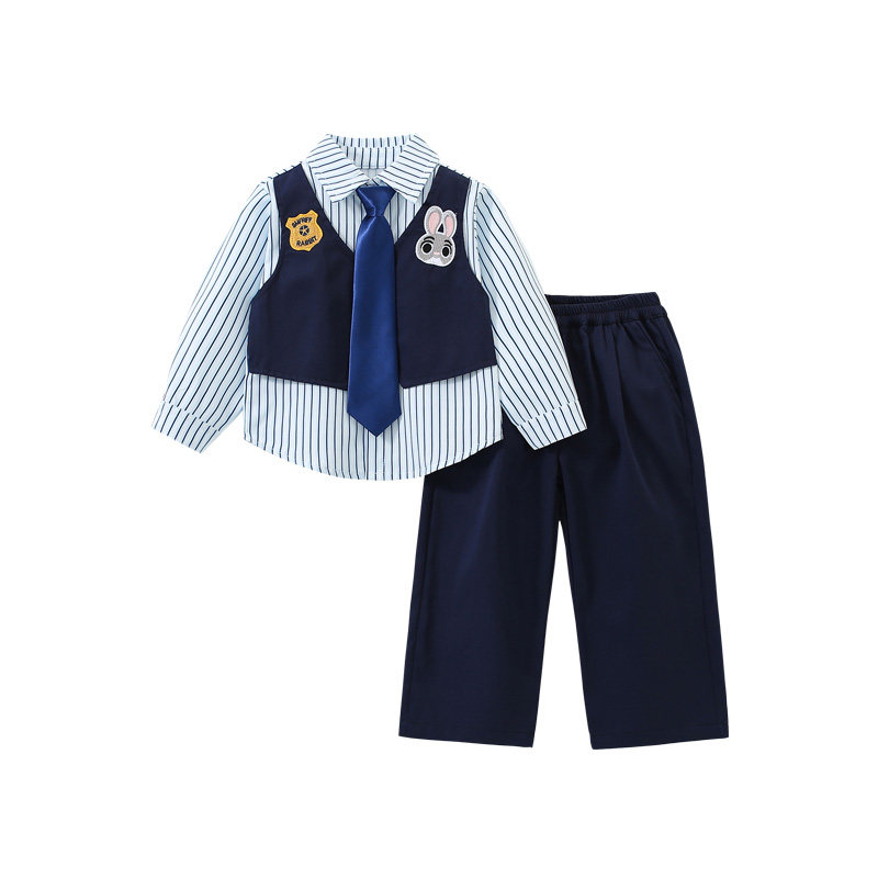 DO.CAT男童女童朱迪兔子警官衣服