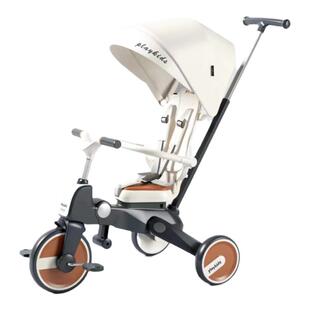 playkids普洛可儿童三轮车溜娃神器可折叠轻便1-6婴儿手推脚踏车