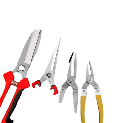 园艺剪刀摘果剪刀圆头剪刀修枝剪不锈钢罗定新款剪刀剪大葱专用