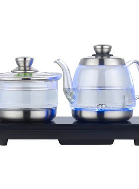 茶台全自动上水嵌入式玻璃电茶炉