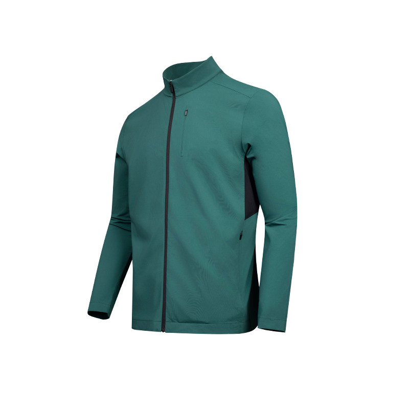 男士外套夏季新款男士弹力凉感防晒衣男款翻领夹克男士外套EW63